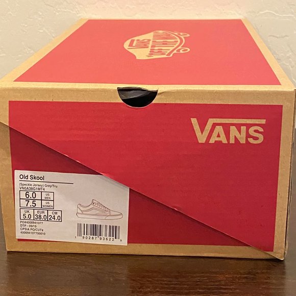 Vans Women’s Old Skool Canvas Skate Speckle Jersey - Picture 10 of 10